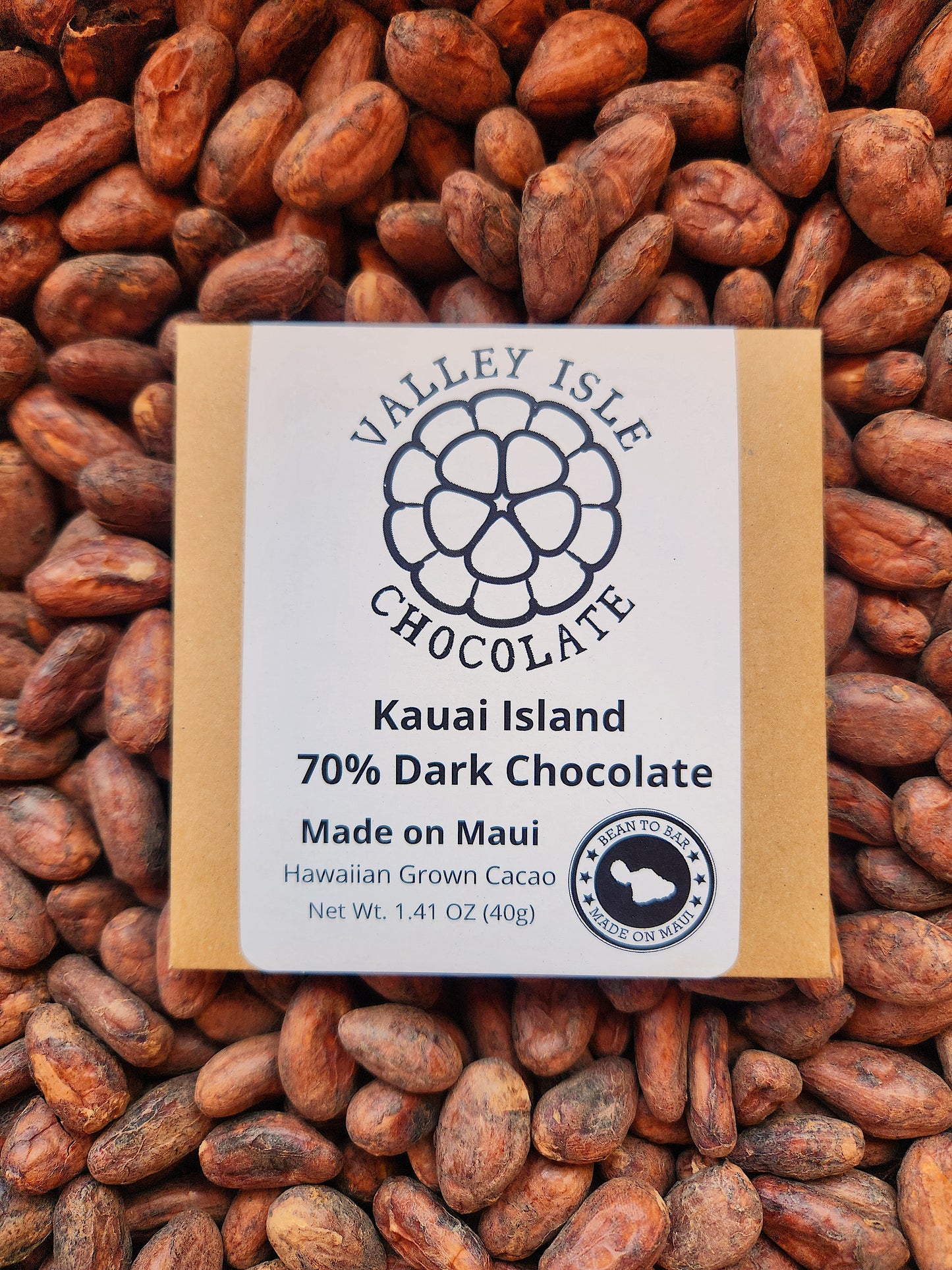 Kauai Island 70% Dark Chocolate