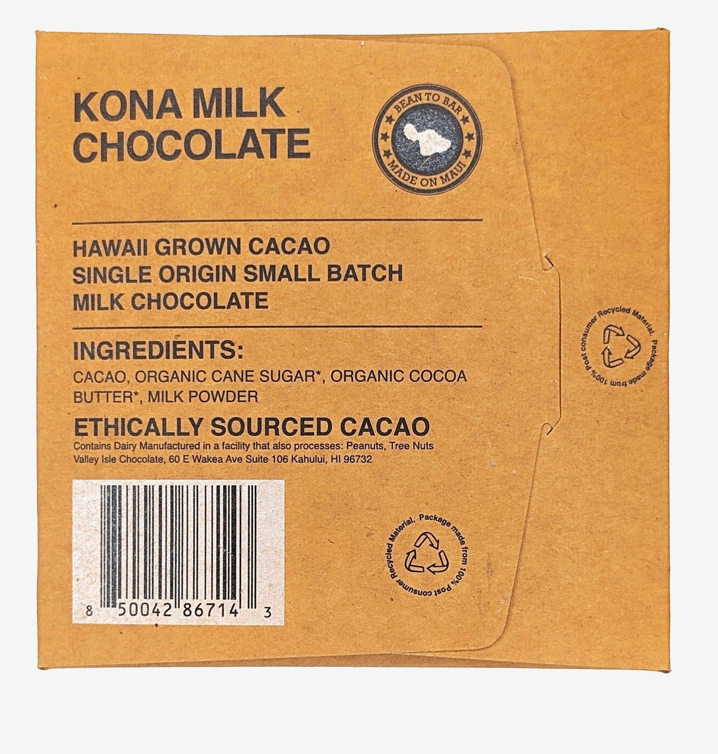 Kona Milk Chocolate