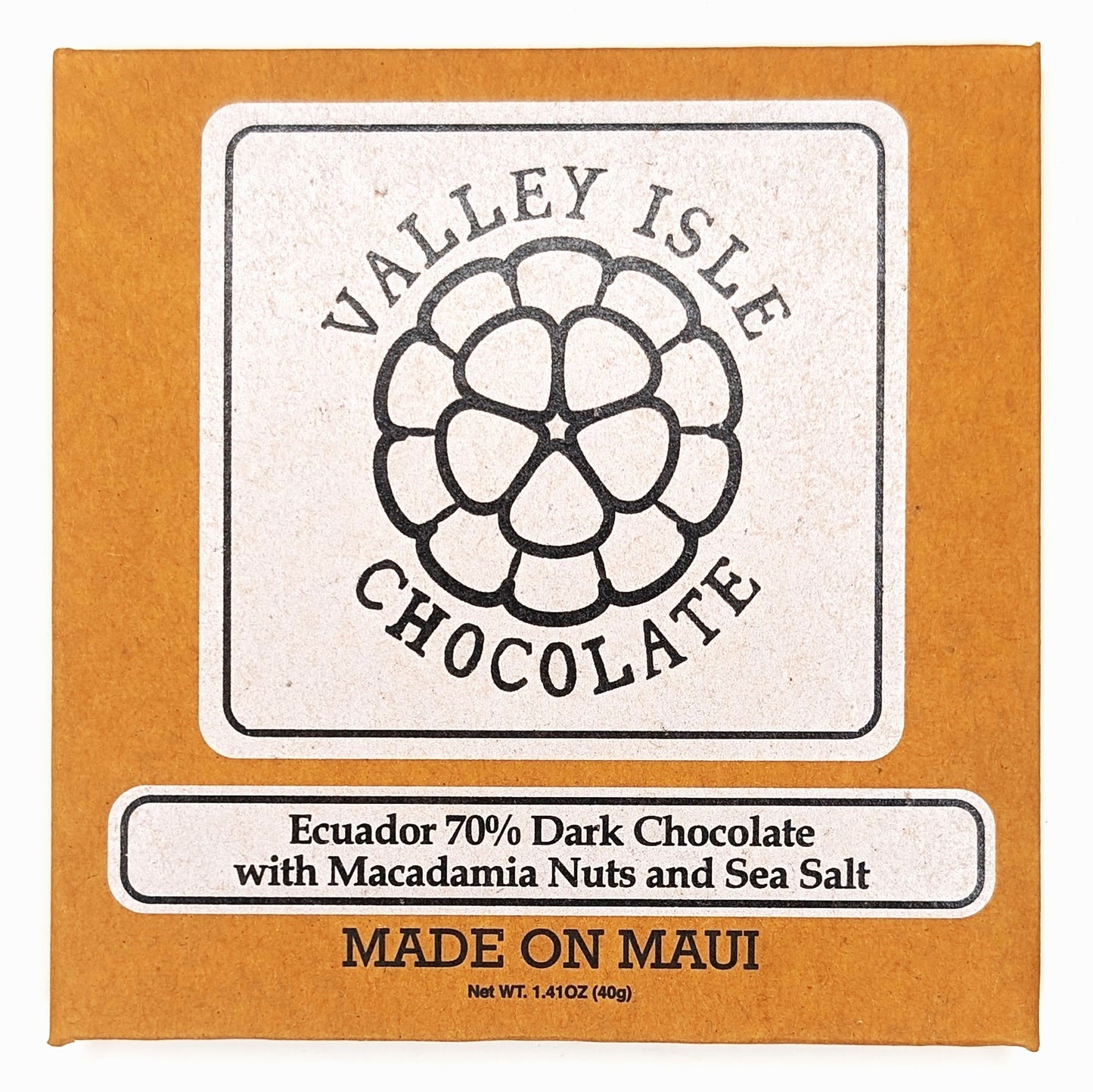 Ecuador 70% Dark Chocolate with Macadamia Nuts and Sea Salt