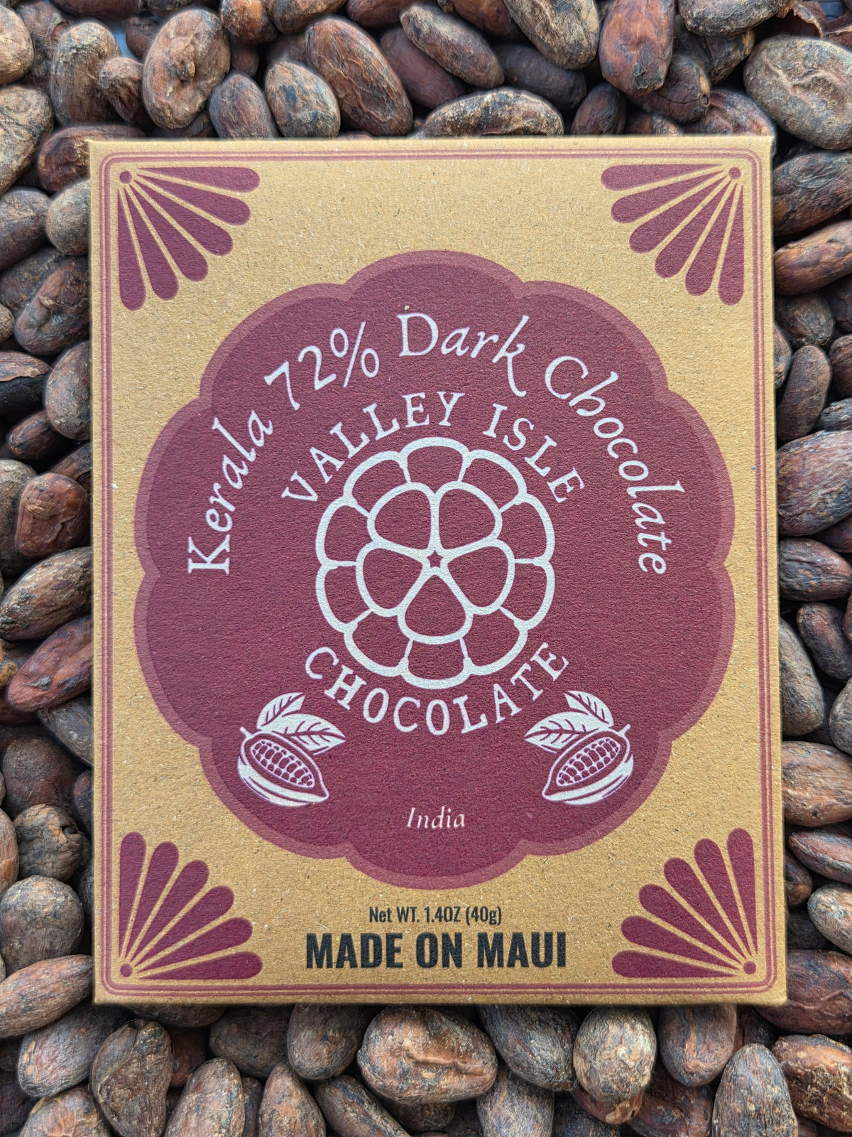 Kerala India 72% Dark Chocolate