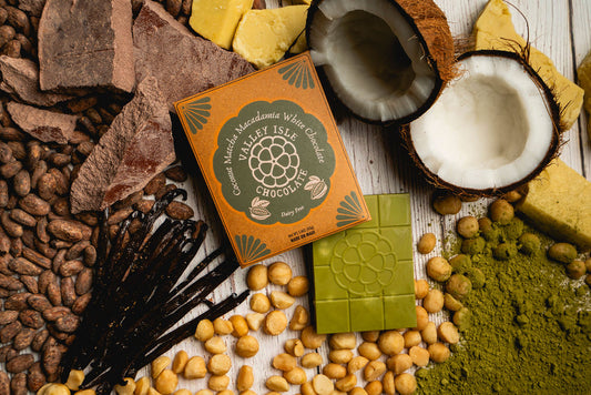 Coconut Matcha Macadamia White Chocolate