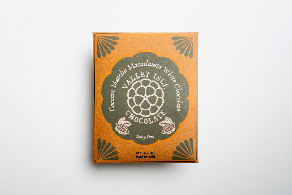 Coconut Matcha Macadamia White Chocolate