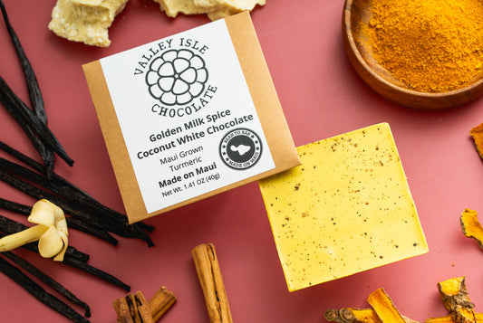 Golden Milk Spice Coconut White Chocolate